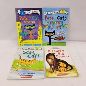 Pete the Cat and Biscuit's Big Friend Book Set